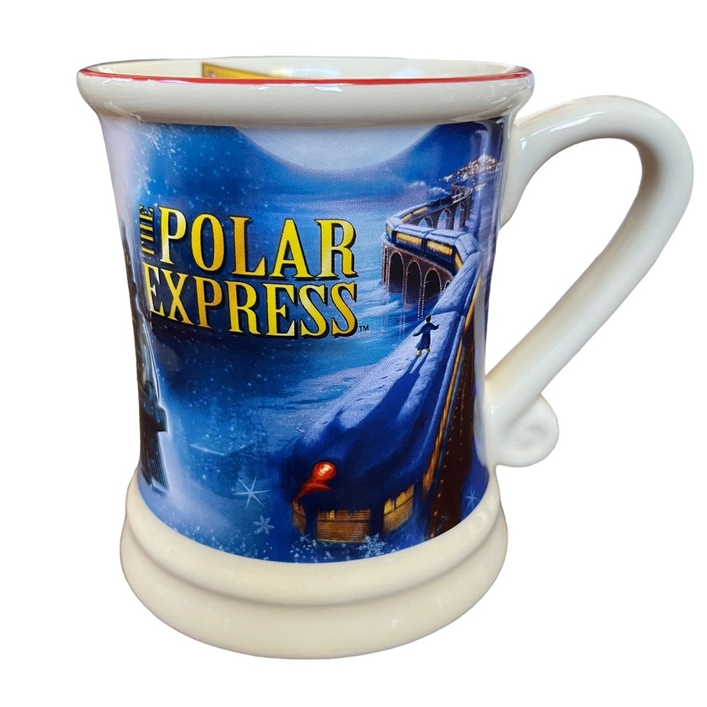 The Polar Express 3D Believe Coffee Tea Hot Chocolate Mug 16 oz